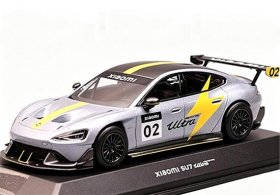 Silver 1:43 Scale Diecast 2025 Xiaomi SU7 Ultra Prototype Model
