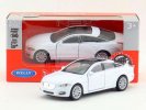 Kids White / Deep Blue 1:36 Welly 2010 Diecast Jaguar XJ Toy