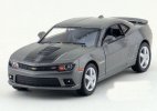 Kids 1:38 Gray / Red / White / Yellow Diecast Chevrolet Camaro