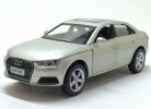 White / Silver / Black/ Gray Kid 1:32 Scale Diecast Audi A4L Toy