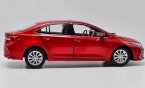 1:18 Scale Red / White Diecast 2019 Toyota Corolla Model