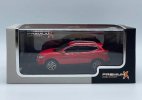 Red 1:43 Scale Premium-X Diecast 2014 Nissan Qashqai Model