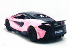 Pink 1:32 Scale Kids Diecast McLaren 600LT Toy