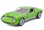 Orange / Green / Yellow /Red Kids Diecast Lamborghini Miura Toy