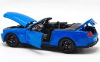 Blue Maisto 1:18 Diecast 2010 Ford Mustang GT Convertible Model