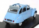 Blue 1:24 Scale WhiteBox Diecast 1976 Citroen 2 CV 4 Model