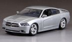 Orange / Silver 1:24 MotorMax Diecast 2011 Dodge Charger R/T