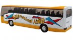 Kids Blue / Yellow / Red International Airline Tour Bus Toy