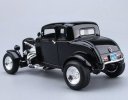 Black 1:18 MotorMax Diecast 1932 Ford Hot Rod Model