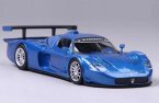 Blue 1:24 Scale Motormax Diecast Maserati MC 12 Corsa Model