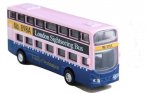 Mini Kids Yellow / Pink /Green Die-Cast London Double Decker Bus