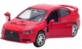 White /Red / Yellow 1:32 Kids Diecast Mitsubishi Evolution X Toy