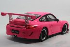 Pink / Light Green Welly 1:18 Scale Diecast Porsche 911 GT3 CUP