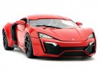 1:18 Scale Jada Red Diecast Lykan Hypersport Model