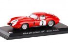 Red 1:43 Diecast 1957 Maserati 450 S 24h Du Manss Model