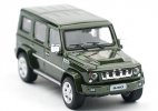 1:64 Scale Dark Green Diecast 2016 BAIC ORV BJ80 SUV Model