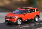 White / Black / Orange Diecast 2017 Citroen C5 Aircross Model