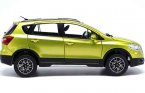 1:18 Scale Green Diecast Suzuki S-Cross SX4 Model