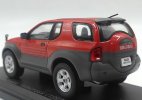 Red-Black 1:43 Scale NOREV Diecast 1997 Isuzu Vehicross Model