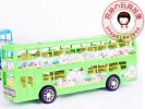 Kids Large Scale Red / Blue / Green Xiyangyang Double Decker Bus