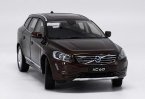 White / Brown 1:18 Scale Diecast Volvo XC60 SUV Model