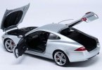 1:18 Scale Autoart Silver / Blue Diecast Jaguar XKR-S Model