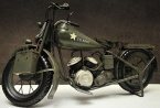 Handmade Large Scale Tinplate 1944 Harley Davidson WLA Model