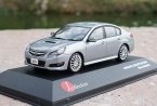 Silver 1:43 J-Collection Diecast 2010 Subaru Legacy B4 Model