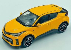 1:30 Scale Yellow /Blue Diecast 2020 Toyota C-HR GR Sport Model