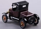 Brown 1:24 Motormax Diecast 1925 Ford Model T Runabout Model