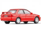 1:64 Red / White Diecast 1993 Mitsubishi Lancer Evolution Toy