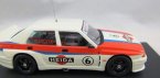 White 1:43 Scale Diecast Alfa Romeo 75 TURBO EVOLUZIONE