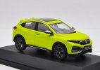 1:43 Yellow / Black/ White Diecast 2019 Honda XR-V SUV Model