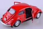 1:24 Scale Maisto Red Diecast VW New Beetle Model