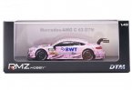 Pink 1:43 Scale NO.22 Diecast Mercedes-Benz C63 AMG DTM Toy