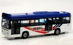 Diecast Kids Red / Yellow Pull-back Function Toy City Bus