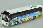 1:42 Scale China Tourism GuangDong Diecast Volvo 9300 Bus Model