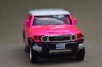 Golden / Pink 1:43 Scale Kids Diecast Toyota FJ Cruiser Toy