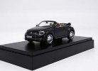 Black / Golden 1:43 Scale Diecast VW Beetle Cabriolet Model