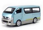 1:32 Scale White / Black / Blue Kids Diecast Toyota Hiace Toy