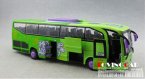 Kids 1:50 Scale Green Five Opening Doors Tour Bus Toy