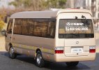 1:24 Scale Champagne Diecast JMCG Jingma Coaster Bus Model