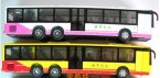 Kids White / Yellow / Gray / Green / Red Diecast City Bus Toy