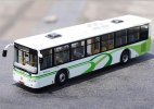 1:42 Scale White-Green Diecast Sunwin 6116HG City Bus Model
