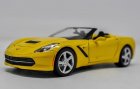 Yellow 1:24 Scale Maisto Diecast Chevrolet Corvette Model