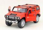 White / Black / Yellow / Red Kids Diecast Hummer H2 Toy