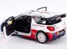 1:26 Scale Kids NO.2 Diecast 2013 WRC Citroen DS3 Toy