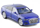 Kids White / Black / Blue 1:32 Scale Diecast Audi A6 Car Toy