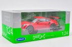 1:24 Scale Blue / Red Welly Diecast Porsche 911 GTS RS Model