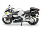 1:12 Scale Silver / Red / Blue Suzuki GSX 1300R Motor Model